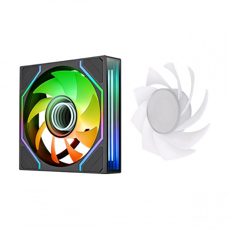 Thermaltake SWAFAN INFINITY EX14 ARGB Sync 140 mm korpuseventilaator, must, 3-pakk