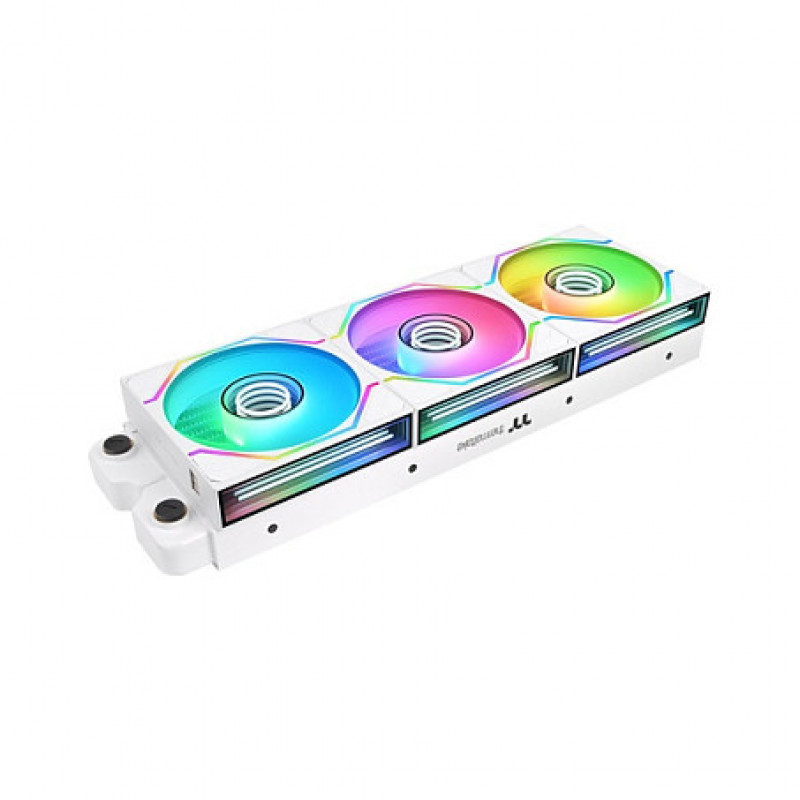 Thermaltake SWAFAN INFINITY EX14 ARGB Sync 140 mm korpuseventilaator, valge, 3-pakk