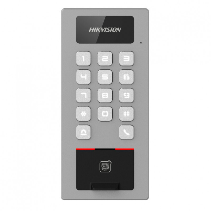 Hikvision DS-K1T502DBFWX läbipääsukontrolleri lugeja hall