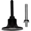 Bosch 2608000857 Aluspadjakene, 50 mm, Quick Lock, must (GWG 12V-50 S Professional jaoks)