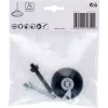 Bosch 2608000857 Aluspadjakene, 50 mm, Quick Lock, must (GWG 12V-50 S Professional jaoks)