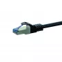 DSIT Cat6a S/FTP patchkaabel, 50 m, must, LSZH