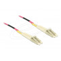 Delock 80156 LC Duplex - LC Duplex mitmemoodiline OM4 valguskaabel, 75 m
