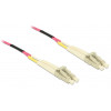 Delock 80156 LC Duplex - LC Duplex mitmemoodiline OM4 valguskaabel, 75 m