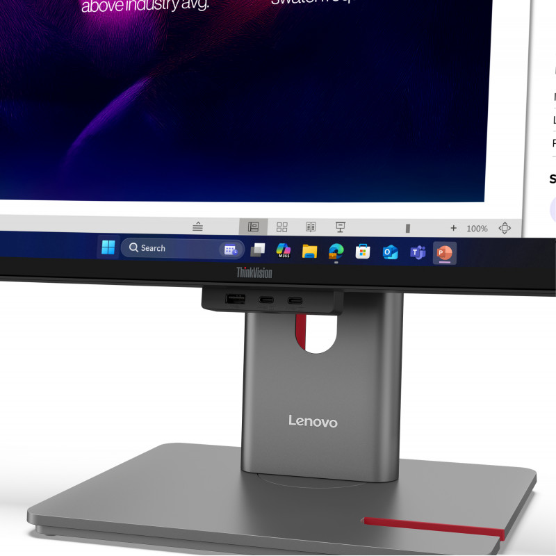 Lenovo ThinkVision P40WD-40 40 inch 5K WUHD kumer IPS-monitor, 120 Hz, dokk, Daisy Chain, MC60 kaamera, kõlarid