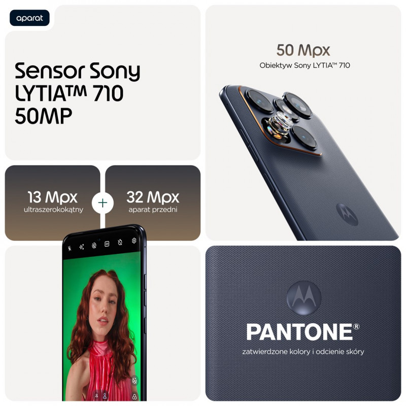 Motorola edge 70 fusion 17,2 cm (6,78) Dual SIM Android 16.0 5G USB Type-C 12 GB 256 GB 7000 mAh must nutitelefon
