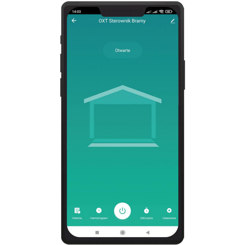 OXT T211G WiFi Tuya moodul väravamootoritele antenni ja anduriga