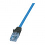Logilink Cat6a U/UTP patchkaabel RJ45, 1 m, sinine, LSZH