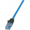 Logilink Cat6a U/UTP patchkaabel RJ45, 1 m, sinine, LSZH