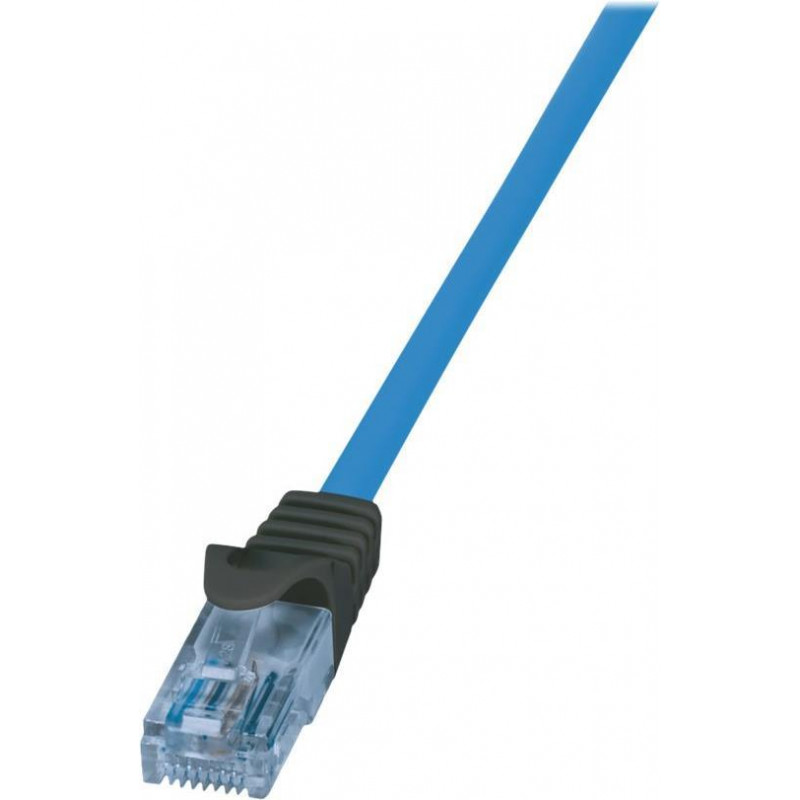 Logilink Cat6a U/UTP patchkaabel RJ45, 1 m, sinine, LSZH