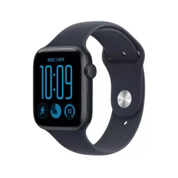 Apple Watch SE 3 GPS 40 mm Midnight alumiiniumkorpus sinise spordirihmaga, S/M