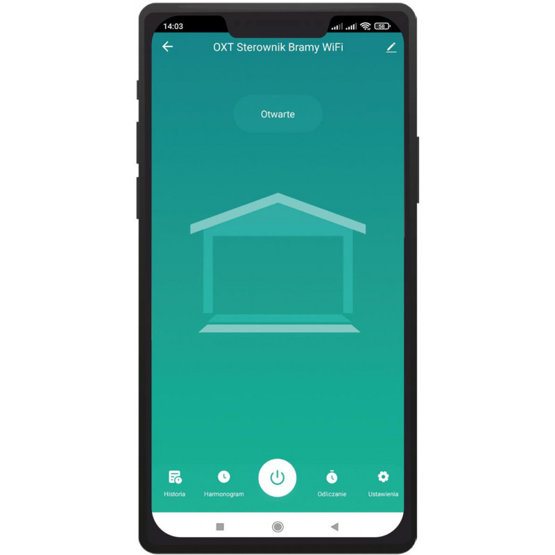 OXT T210GL Wi-Fi Tuya garaažiukse moodul, ilma andurita