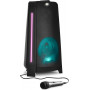 MEDION P61552 Bluetooth peokõlar mikrofoni ja FM-raadioga, 2 x 22 W RMS, must