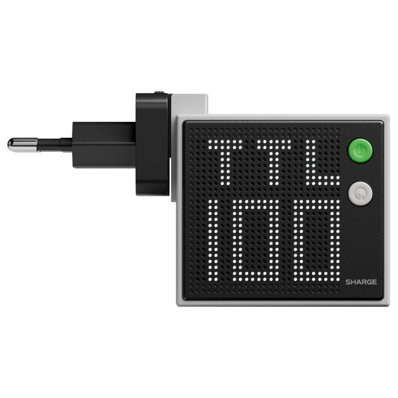 SHARGE Pixel 100 GaN laadija, 100W, 3x USB-C, 1x USB-A - hall