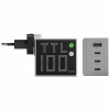 SHARGE Pixel 100 GaN laadija, 100W, 3x USB-C, 1x USB-A - hall
