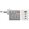 SHARGE Pixel 100 GaN laadija, 100W, 3x USB-C, 1x USB-A - valge