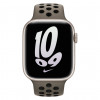 Apple Watch Nike Sport Band 45mm - Oliivhall/Must