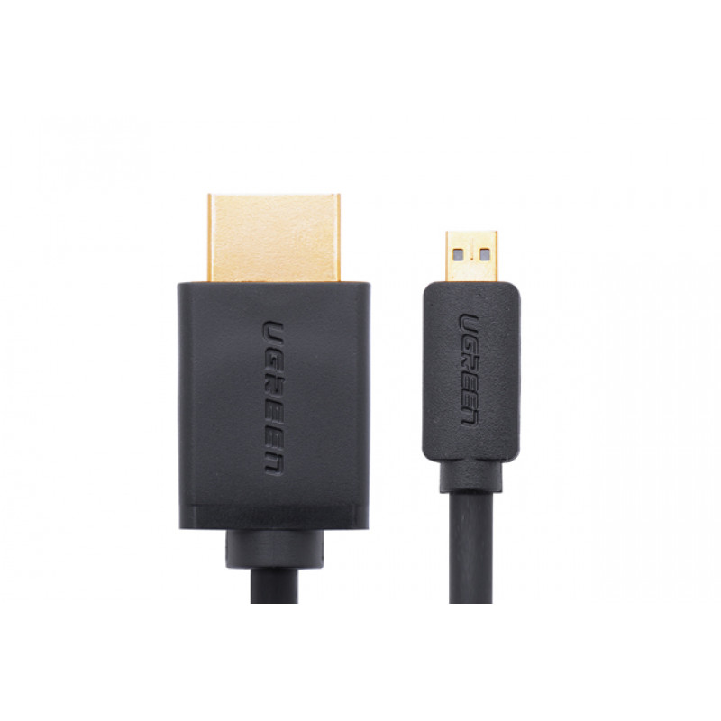 Ugreen Micro HDMI - HDMI kaabel, 2 m, 4K, must