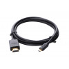 Ugreen Micro HDMI - HDMI kaabel, 2 m, 4K, must