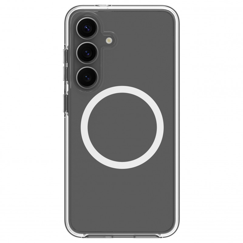 dbramante1928 Iceland Pro Qi2 tagakaas Samsung Galaxy S25+ jaoks, MagSafe-ühilduv, läbipaistev