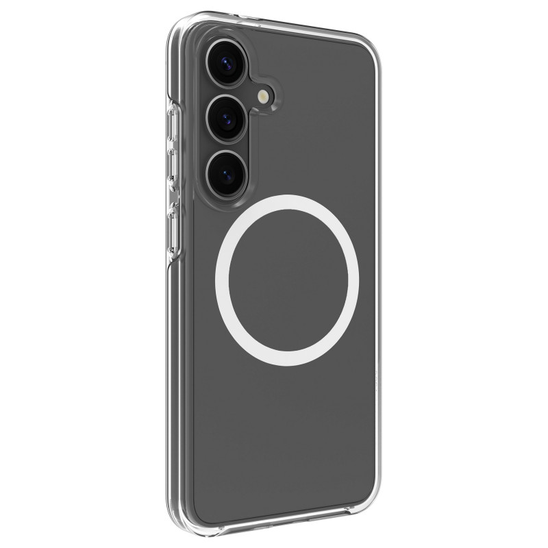 dbramante1928 Iceland Pro Qi2 tagakaas Samsung Galaxy S25+ jaoks, MagSafe-ühilduv, läbipaistev