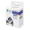 G&G ühilduv tindikasseti mitmepakk Epson T1285 jaoks (C13T12854012), must/tsüaan/magenta/kollane