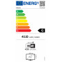 Hisense 75WH80GE 75 inch kõrge heledusega vaateaknaekraan, 4K UHD, 4000 cd/m², 24/7, Android