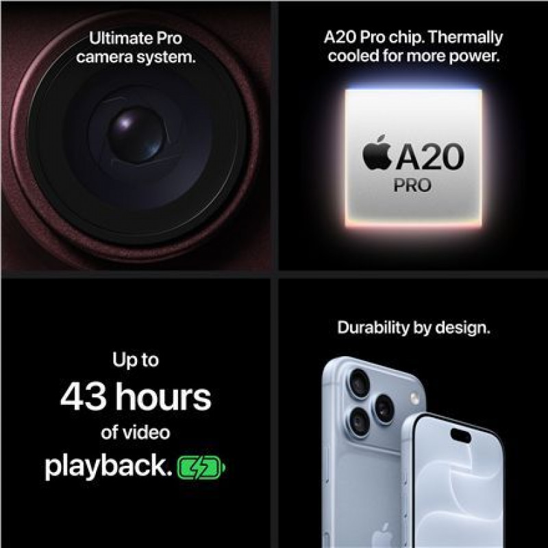 Apple iPhone 18 Pro Max 2TB must nutitelefon
