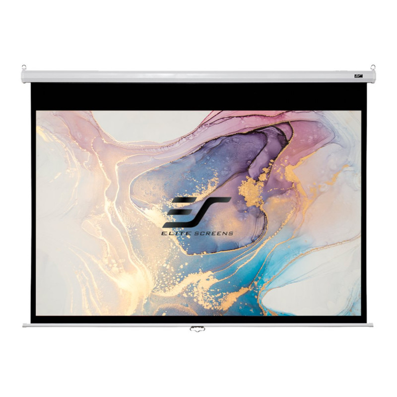 Elite Screens Manual Series M100XWH-E24 projektsiooniekraan 254 cm (100 inch), HDTV-formaat, lae-/seinakinnitus