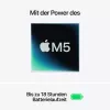 Apple MacBook Air 15 inch M5 10-tuumaline CPU 10-tuumaline GPU 24GB RAM 2TB SSD - hõbedane, saksa klaviatuur Touch ID-ga, 35W kahe USB-C toiteadapter (CTO)