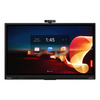 Lenovo ThinkVision T65 65 inch interaktiivne 4K puuteekraan, LED-taustvalgustusega LCD, multitouch