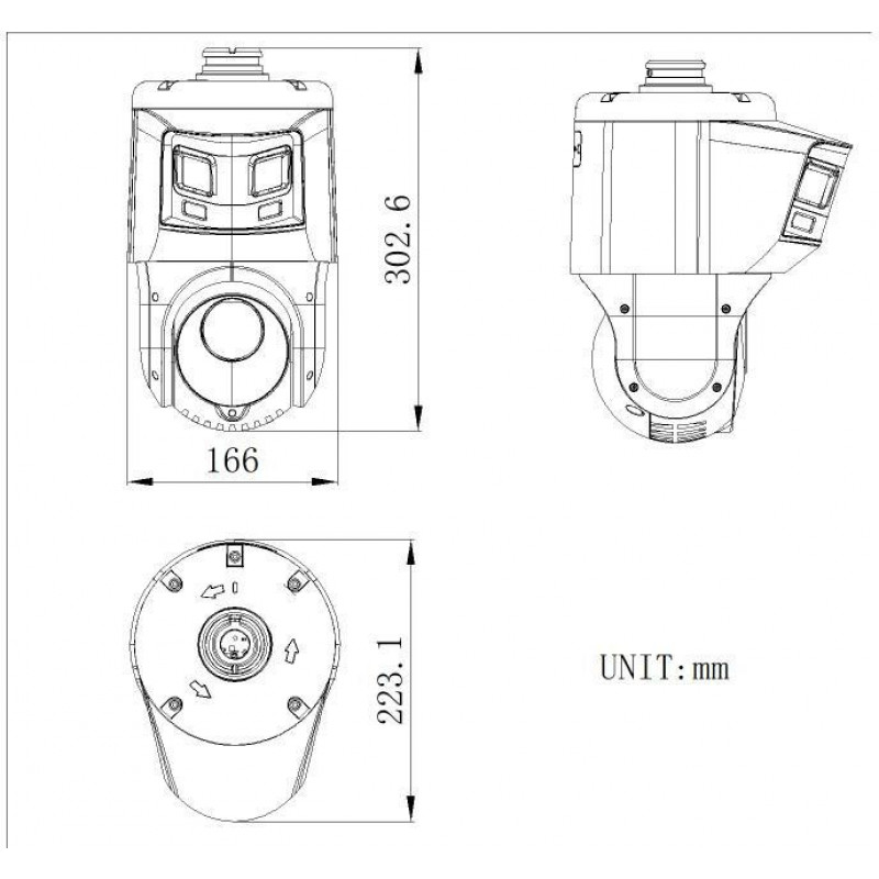 Hikvision DS-2SE4C225MWG-E/26(F0) IP-turvakaamera