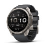 Garmin Fenix 9 Pro – 51 mm titaankorpusega grafiitmusta silikoonrihmaga nutikell