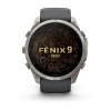 Garmin Fenix 9 Pro – 51 mm titaankorpusega grafiitmusta silikoonrihmaga nutikell