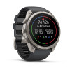 Garmin Fenix 9 Pro – 51 mm titaankorpusega grafiitmusta silikoonrihmaga nutikell