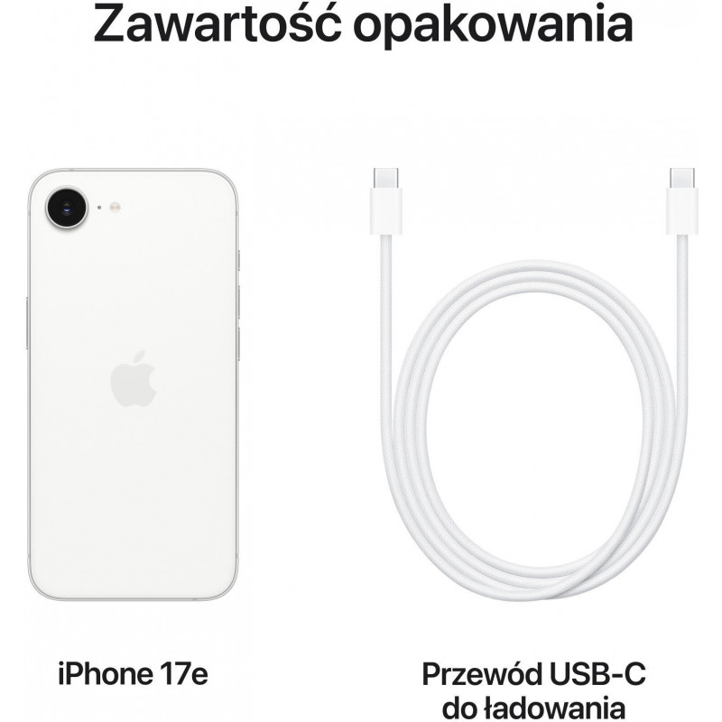 Nutitelefon Apple iPhone 17e 5G 8/512GB Valge (MHU04)