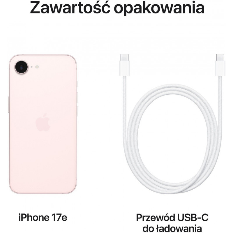 Nutitelefon Apple iPhone 17e 5G 8/512GB Roosa (MHU34)