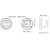 HIKVISION DS-2CD23126G3-IS2UY/SL(2.8mm)(eF) must Turret 12MP EasyIP 4.0 Plus (DS-2CD23126G3-IS2UY/SL(2.8)(eF)BLACK) turvakaamera