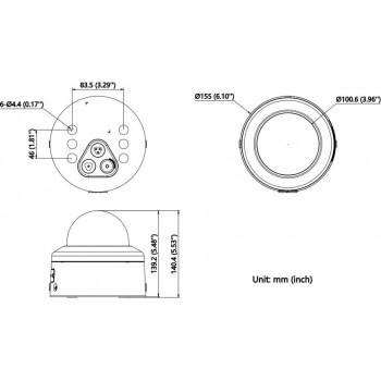 IP-kaamera Hikvision DS-2CD2766G3-IPTRZSY(2.8-12mm)