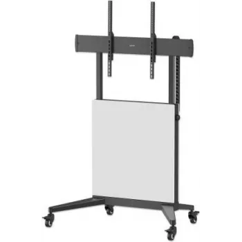 Manhattan liikuv teleri alus ratastel, 50–100 inch, 35–80 kg, kõrgusreguleeritav Lift&Lock, must (462730)