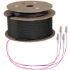 EFB fiiberoptiline magistraalkaabel OM4, 4 kiudu, LC-LC, 130 m, LSZH