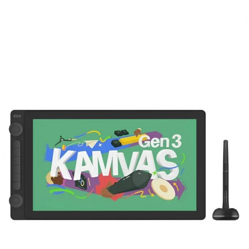 HUION Kamvas 16 Gen 3 ekraaniga graafikalaud