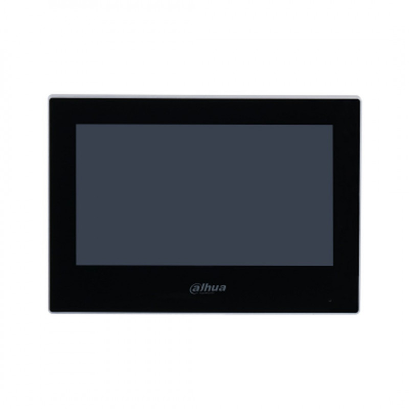 Dahua VTH2621G-P video-uksetelefoni monitor, 7 tolli (17,8 cm), must