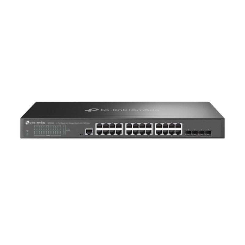 TP-Link Omada SG3428 (JetStream) 24-pordiline gigabitine kommutaator, 4x SFP, V2.4