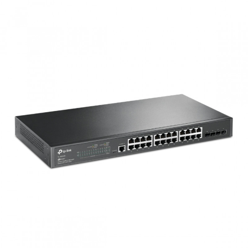 TP-Link Omada SG3428 (JetStream) 24-pordiline gigabitine kommutaator, 4x SFP, V2.4