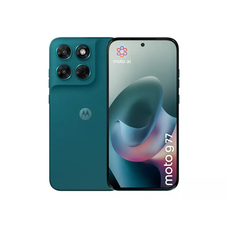 Motorola G77 8GB/128GB nutitelefon, 6,78 inch pOLED, 5200 mAh, IP64, Dual SIM, Pantone Shaded Spruce (XT2621-2)