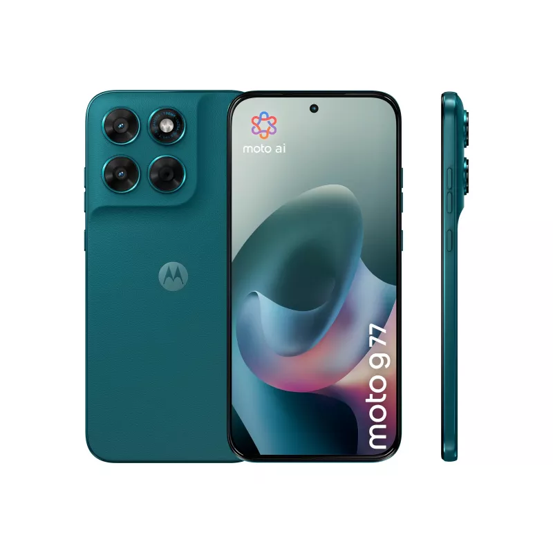 Motorola G77 8GB/128GB nutitelefon, 6,78 inch pOLED, 5200 mAh, IP64, Dual SIM, Pantone Shaded Spruce (XT2621-2)