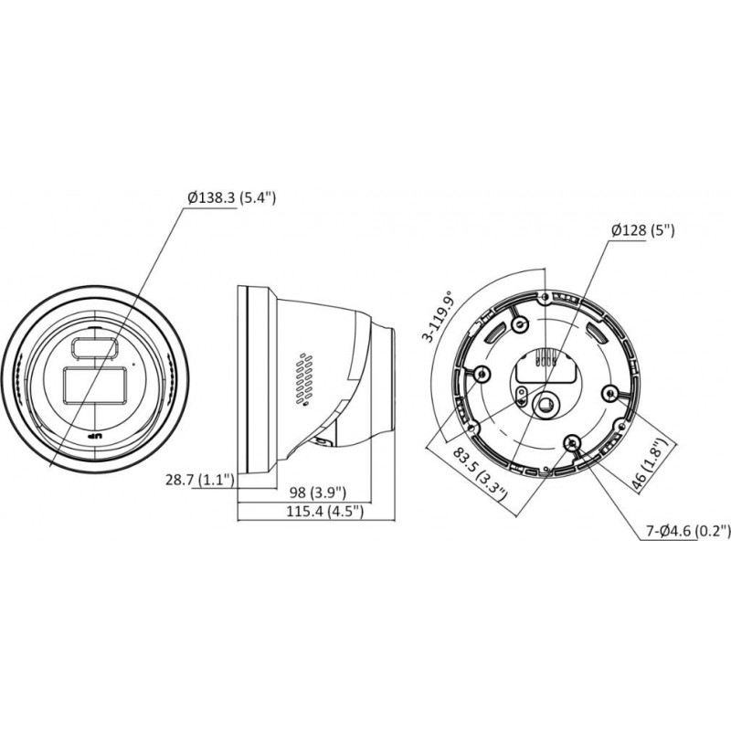 IP-kaamera Hikvision DS-2CD2387G2H-LISU/SL(4mm)(eF)