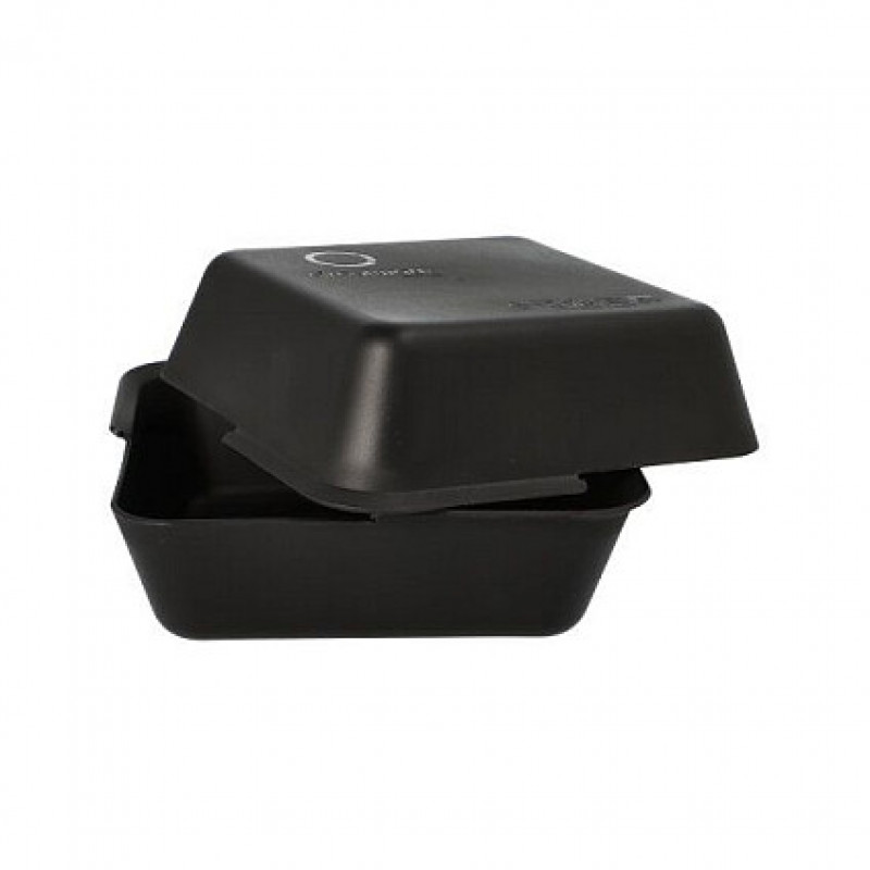 PAPSTAR korduvkasutatavad toidukarbid, 15,6 x 15,6 cm, must, 36 tk (96548)