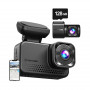 REDTIGER VC70 Wi-Fi 4K + 2.5K autokaamera 128GB kaardiga